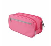 TOP-MAX 1 Pcs Large Capacity Pencil Case, Nylon Polyester PU Wear-Resistant Multi-Pocket for Students Office Travel