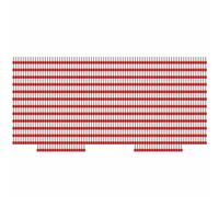 TOP-MAX 1000Pcs 6mm² Wire Ferrules Kit 12mm Brass Terminal Connector Wire Insulated Cord Pin Ends Terminal for Electric Industrial Power Control System Automotive Home Repair