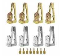 TOP-MAX 156T1978A Time Switch Tripper Kit Fit T100 Series Timers Time Switch Tripper Replacement Part (4 Silver ON Paddles and 4 Gold OFF Paddles, 8 Mounting Screws)