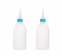 TOP-MAX 2-Pack 200ML Sewing Machine Oiler Oil Squeeze Bottle, Long Precision Tip Dispenser for DIY Craft, Bicycle, Home Appliance Maintenance