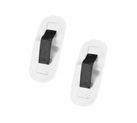 TOP-MAX 2Pcs PVC Strap Handle, Inflatable Surfboard Paddle Board Canoe Raft Kayak Handle Accessories (White)