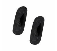 TOP-MAX 2Pcs PVC Strap Handle, Inflatable Surfboard Paddle Board Canoe Raft Kayak Handle Accessories (Black)