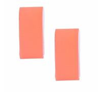 TOP-MAX 2Pcs Ski Gear Storage Straps, Outdoor Ski Accessories, Adjustable Carrier Strap for Snowboards, Trekking Poles, Sleds(Fluorescent Orange)