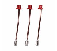 TOP-MAX 3pcs Thermistor Sensor Miniaturized Thermistor Probe Fast Response Compatible with Ender 3 S1, Ender 3 S1 Pro, CR10 Smart Pro, Sermoon V1 and Sermoon V1 Pro 3D Printers