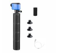TOP-MAX 4-in-1 Fish Tank Canister Filter, Adjustable Turtle Tank Water Pump, Multifunctional Submersible Aquarium Filter for Home, Office