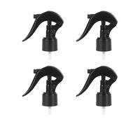 TOP-MAX 4 Pack Spray Nozzle for Bottles, Plastic Spray Bottle Nozzle Replacement for Home Office Garden Use (A)