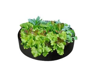 TOP-MAX 50 Gallon Fabric Grow Bag, Round Planter Container Non Woven Planting Bags for Garden Potato Carrot Vegetables Farming [Black]