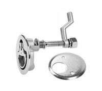 TOP-MAX Boat Cam Latch with Foldable Handle, Marine 316 Stainless Steel Boat Cam Latch, Marine Flush Hatch Pull for Cabin Hatches and Deck Storage Boxes