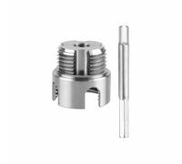 TOP-MAX Carbon Steel Integrated Internal & External Pipe Threading Tool, Dual-Function Threader for 1" Pipes for Home & Industrial Plumbing Repair