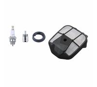 TOP-MAX Chainsaw Maintenance Kit Compatible with Shindaiwa 491S 390SX 501SX Echo CS-4910 Parts Accessory with Air Filters Sparking Plugs Fuel Filter Tube