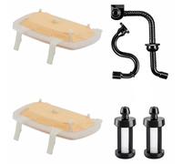 TOP-MAX Chainsaw Turn Up Kit Compatible with Stihl MS171 MS181 MS181C MS211 Air Filter Kit with Fuel Oil Line Fuel Filter Replaces 1139 007 1800 1139 120 1602