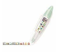 TOP-MAX Cute Tape Pen, Cute House Pattern Decorative Correction Roller Micro Tape Creative Patterns Tapes for Diary, DIY Journal