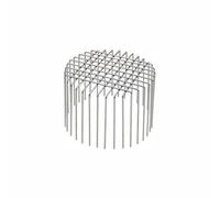 TOP-MAX Gutter Guard, 304 Stainless Steel Adjustable Downspout Filter, Mesh Leaf Blocker Drain Guard for Outdoor Roof Pipe Protection, 180mm