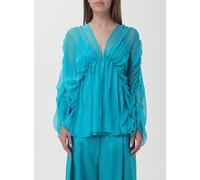 Top MAX MARA Woman color Green - Size: 44 - female