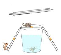 TOP-MAX Mouse Traps Reusable Snap Mice Traps That Work Rodent Release Bucket Spin Roller for Indoors and Outdoors