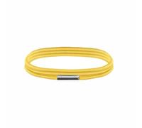 TOP-MAX Trash Can Band High-Elasticity Rubber Trash Can Strap for Home Office School Kitchen Secure Bag Holder In Multiple Colours (Yellow)