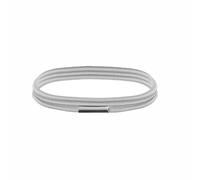 TOP-MAX Trash Can Band High-Elasticity Rubber Trash Can Strap for Home Office School Kitchen Secure Bag Holder In Multiple Colours (Light Gray)