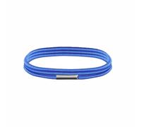 TOP-MAX Trash Can Band High-Elasticity Rubber Trash Can Strap for Home Office School Kitchen Secure Bag Holder In Multiple Colours (Blue)