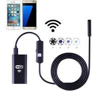 TOP-MAX Wireless Inspection Camera WiFi Endoscope 720P HD Borescope Cable (1 Metes) for IOS iPhone Android Samsung Smartphone