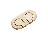 TOP-MAX Zinc Alloy Flap Puller Drawer Handle for Cabinet, Gold