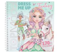 Top Model Sticker Book Dress Me Up Fantasy
