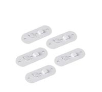 Top Mounting Bracket Metal Ceiling Mount Bracket for aqara Curtain Track for JIALISI Curtain Rails Installation Accessories(5 pcs Bracket)