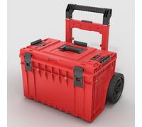 Top Notch Home and Living Qbrick System One Cart 2.0 Red All-Terrain Mobility