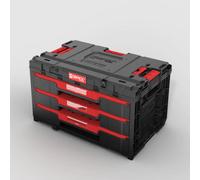 Top Notch Home and Living Qbrick System One Drawer 3 Toolbox 2.0 Black