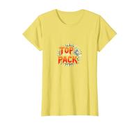 Top of The Pack: Fierce Wolf Leader Emblem T-Shirt, Women, Lemon, 3XL