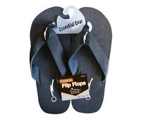Top of the Range - Essential Gear - Flip Flops - UK Size 10 - Black