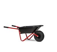 TOP OF THE RANGE WHEELBARROW CHLDRENS, Dino Wheelbarrow by GERMAN QUALITY - UV resistant polymer body, Pneumatic tyres, Steel frame - Ideal for Outdoor Work, Ages 3-10 years