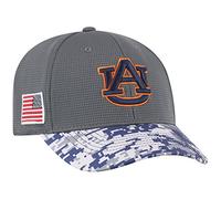 Top of the World NCAA Salute to USA Military -One-Fit Camo Hat Cap-Auburn Tigers