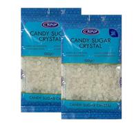 Top Op Candy Sugar Crystals 100g Misri Rock Sugar Chunks for Sweetening Tea Coffee and Prasad Pack of 2