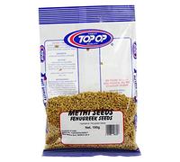 TOP OP - Fenugreek Methi Seeds - Skin and Hair Care Ayurvedic Powder Recipe - 100% Organic - 100 gr