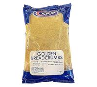 Top op Golden Breadcrumbs 1kg - Crispy and Golden Crumb Coating for Frying & Baking - Perfect for Cutlets, Croquettes, and Crispy Snacks (Pack of 1)