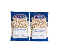 Top Op Phool Makhney (Lotus Kernels) Nutritious Treat And Crunchy Healthy Snacks 100Gram - Pack Of 2