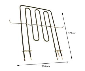 Top Oven Grill Element HOTPOINT ARISTON Upper Dual Heater 2250W 1800W