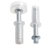 Top Pivot and Guide Wheel Bifold Door Hardware Kit for Wardrobe Folding Sliding Doors Cabinet Garage Balcony Bookcase Laundry Storage Room Doors (1PCS)