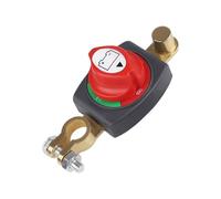 Top Post Battery Power Cut Rotary Negative On/Off Switch Disconnect Isolator 12-48V For Car Vehicle RV Truck Marine Boat(Top Post Switch)