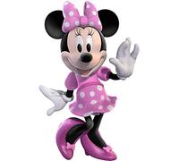 TOP PRINTS Minnie Mouse Club House 3D Window Smashed Wall Sticker Poster Decal Mural Bedroom Art 65 (90x65cm)