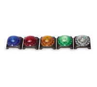 TOP QUALITY DOG LOCATOR BEACON COLLAR NIGHT LIGHT. FLASH & CONSTANT. COLLAR CLIP