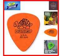 Top-Quality Orange Tortex Guitar Picks - 12-Pack, Perfect for Performance
