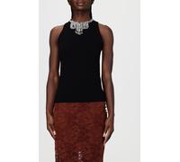 Top RABANNE Woman color Black - Size: XS - female