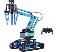 Top Race Remote Control Build Your Own Robot Arm - Independent Rotational Arm, Take Apart Mechanical Metal Robotic Arm Building Kit - DIY Stem Excavator Robot Toy for Children & Adults