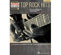 Top Rock Hits Book and Audio Online Guitar Hal Leonard
