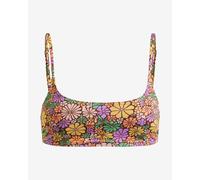 Top Roxy All About Sol Bralette orange green lilac woman - L