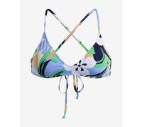 Top Roxy Printed Beach Classics Design blue green white woman - XS