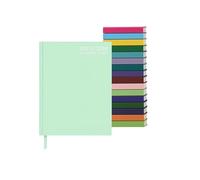 Top Sale 2025-26 A5 Day to Page Academic/Mid-Year Diary - Sage Green | July 2025 to June 2026 | Compact Daily Student & Teacher Planner | Textured Hardback with Matching Ribbon Bookmark, Timetable