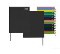 Top Sale® 2026 A4 Week To View Diary - Hard Cover Professional Planner with Ribbon Marker, Notes Section, Yearly & Monthly Planners, Runs Jan-Dec 2026 Gift Organiser - Black