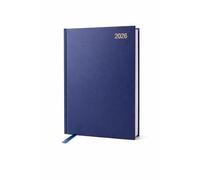Top Sale 2026 A5 Day Per Page Diary - Daily Planner with Notes Space, Full Saturday & Sunday Pages, Hard Cover, Monday Start UK Calendar, Ribbon Marker, Professional Work & Study Organiser